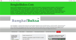 Desktop Screenshot of bengkelbakso.com